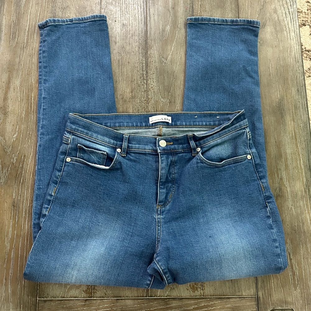 LOFT Classic Blue Jeans